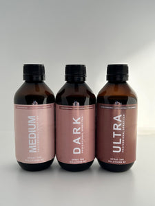 Spray Tan Solution Sample Pack