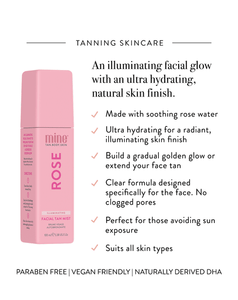 Rose Illuminating Facial Tan Mist