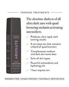 Absolute Self Tan Foam