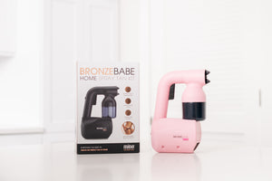 Bronze Babe Personal Spray Tanning Kit Pink